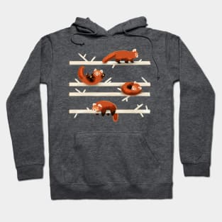 Cheeky Red Pandas Hoodie